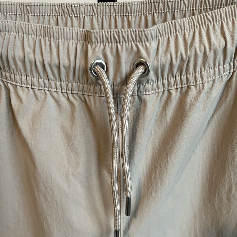 Athleta Midday Crop Poplin Wide Leg Pants Khaki XL - Picture 10 of 12